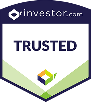 Trusted investor.com badge