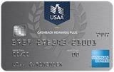USAA Cashback Rewards Plus American Express Card Logo